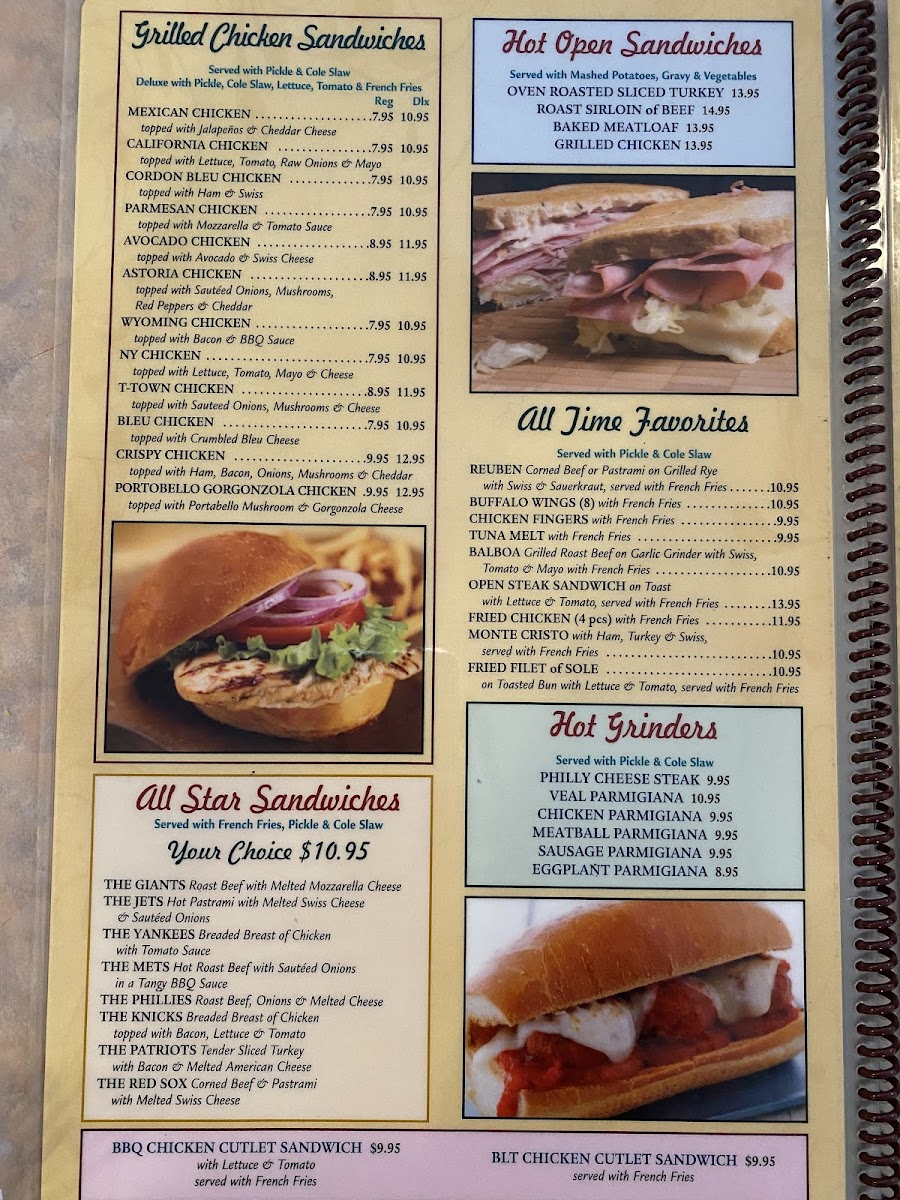 Cristy's Restaurant Menu - Image 1