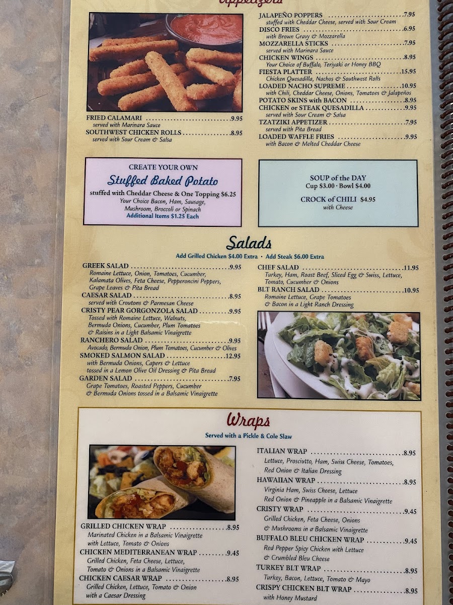 Cristy's Restaurant Menu - Image 2